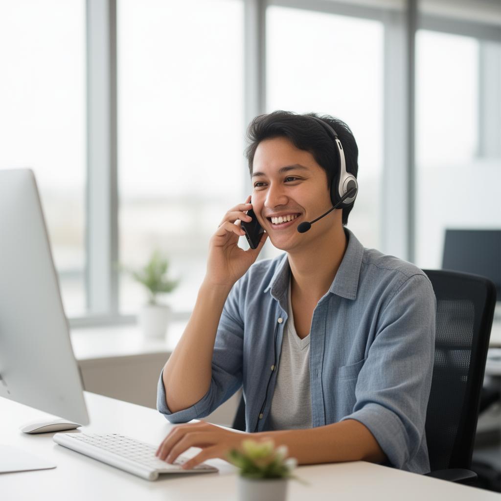 A licensed Buckeye Benefits advisor speaking with a customer